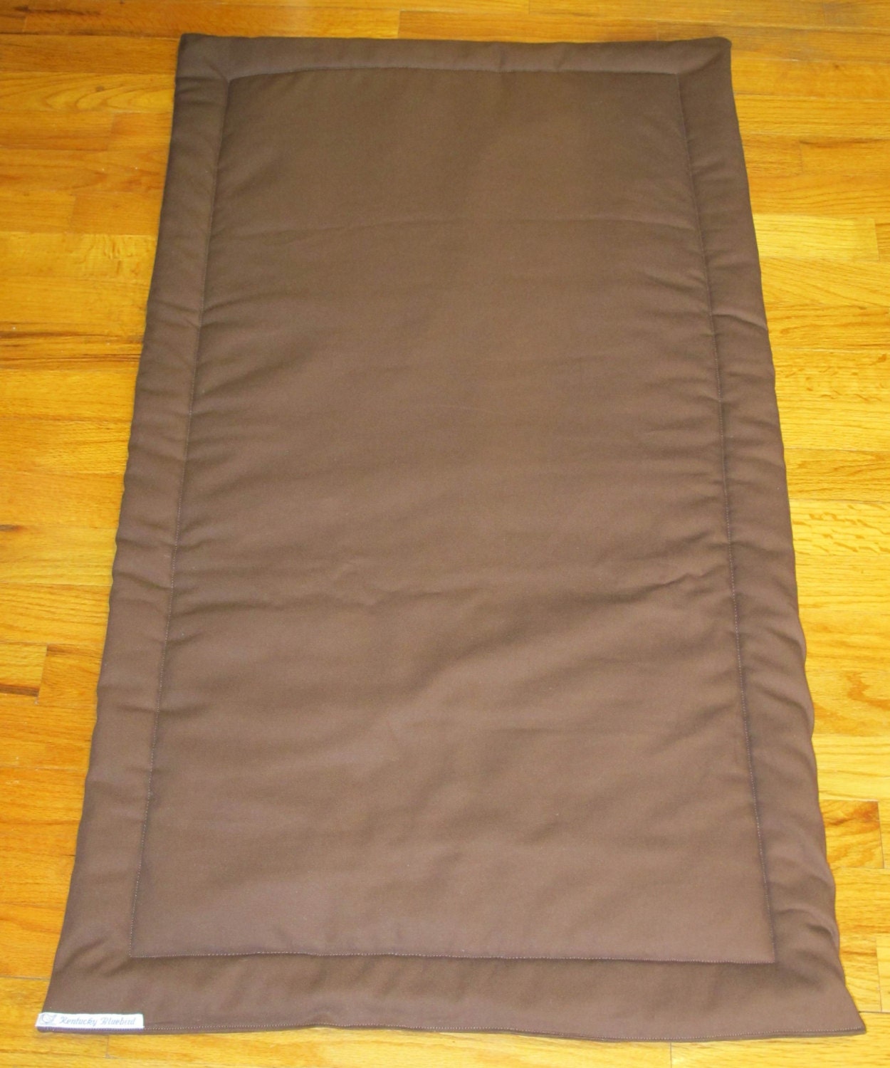 Custom Made Large Organic Pet Mat- Washable- Made to Order in 2 weeks