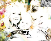 Custom Portrait. Custom Family Portrait. Kids Portrait. Childrens Portrait. Childrens Art.
