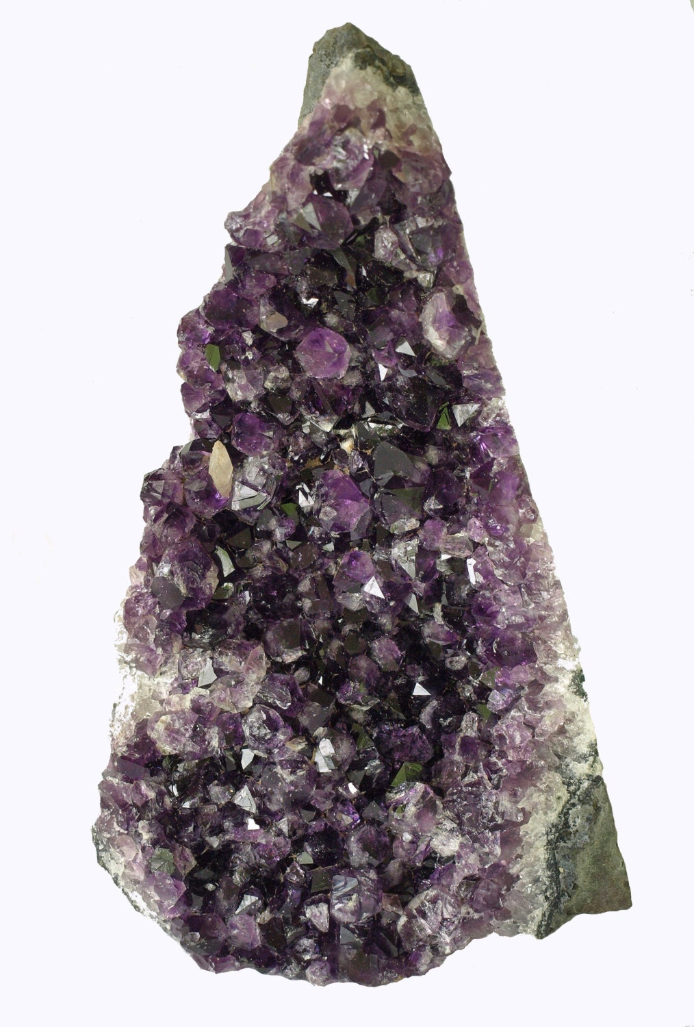3lb 9oz Amethyst Crystal 7 x 4.5 x 3.5 Display Geode