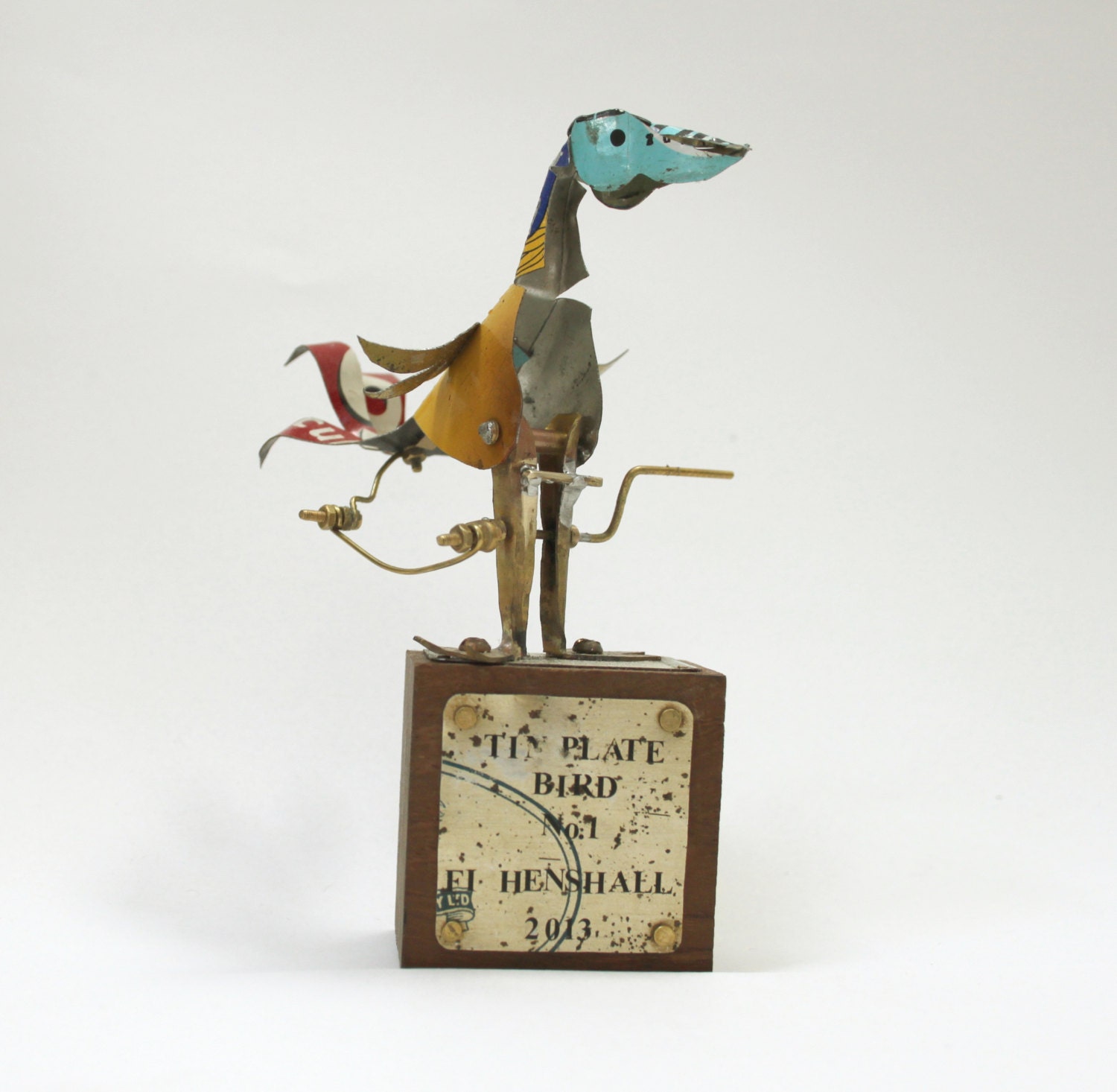 Automata "Tin Plate Bird" by Fi Henshall.