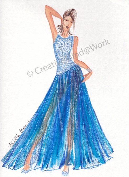 Fashion Illustration Inspired