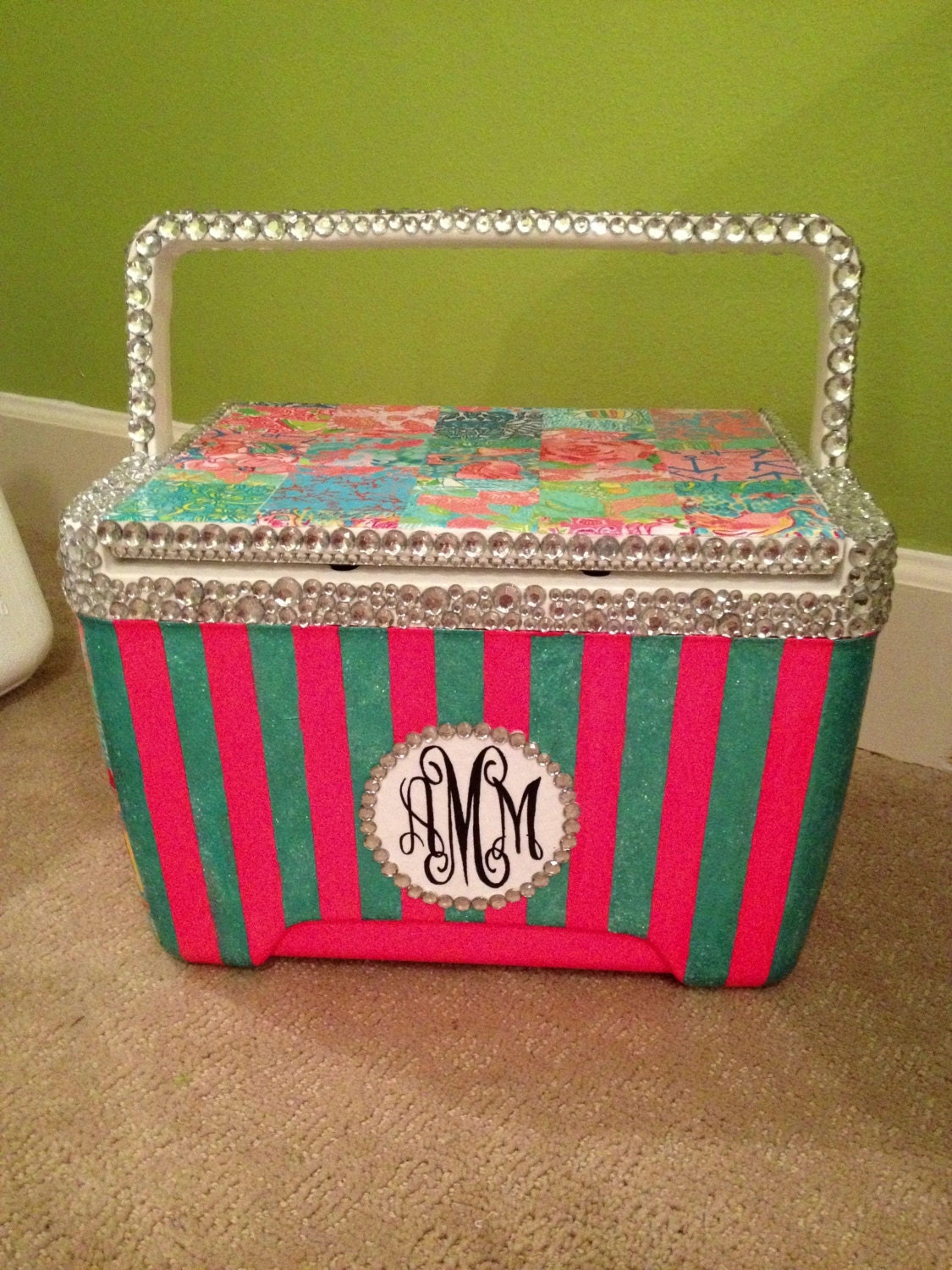 Hand Painted Personal Cooler