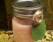 Gardenia Scented Homemade Soy Candle