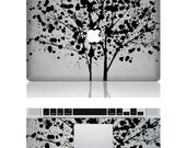 Black Trees -- Mac Protection Decal Mac Full-cover Decal Laptop Art Decal Skin Sticker Cover for Apple Macbook Pro/ Macbook Air/ iPad2
