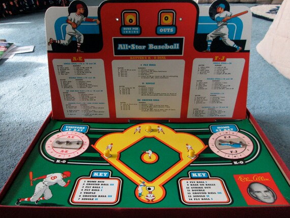 Vintage All Star Baseball Game 1966 New Edition by jpjcandyland