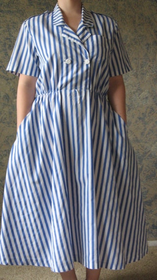 Vintage nautical dress