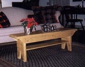 Beautiful, handcrafted benches available in several different finishes