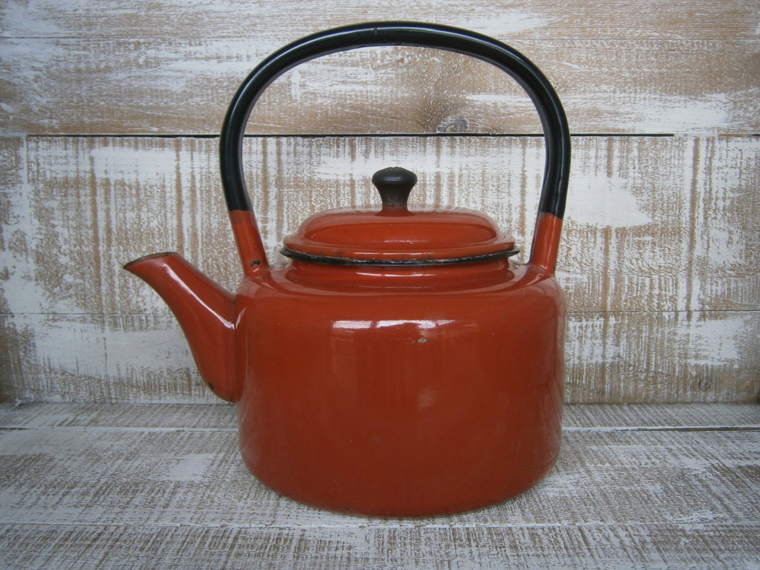 vintage Enamel Kettle "Judge Ware"