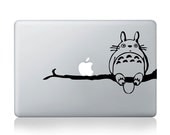Totoro----Mac decal Macbook Decals Macbook Stickers Macbook Pro decals Macbook Air decals Vinyl decal for Apple Mac iPad iPhone