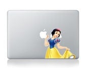 Snow White----Mac decal Macbook Decals Macbook Stickers Macbook Pro decals Macbook Air decals Vinyl decal for Apple Mac iPad iPhone