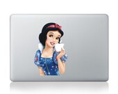 Snow White----Mac decal Macbook Decals Macbook Stickers Macbook Pro decals Macbook Air decals Vinyl decal for Apple Mac iPad iPhone
