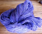 powerfully addictive in urchin - superwash merino wool watercolor glaze handpainted fingering/sock weight single ply yarn