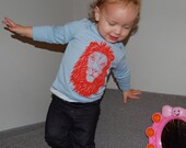 Blue Little Lion long sleeve tee