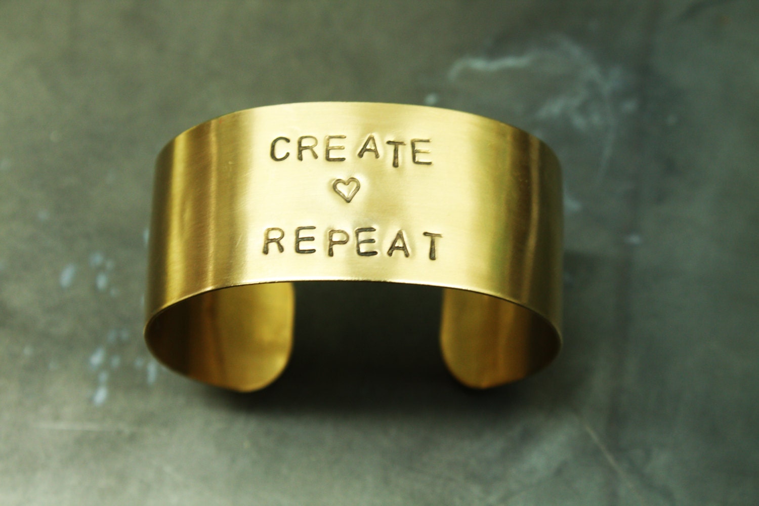 Create Love Repeat Cuff Bracelet