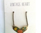 Vintage Heart Necklace I