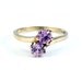 10K Yellow Gold Vintage Pink Topaz Estate Ring