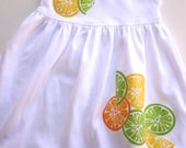 Lemon Lime Applique Dress - Size 18 months