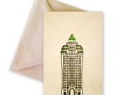 VANCOUVER letterpress notes, boxed set of 6.