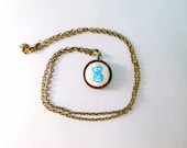 Pendant - Hand Embroidered - Personalized