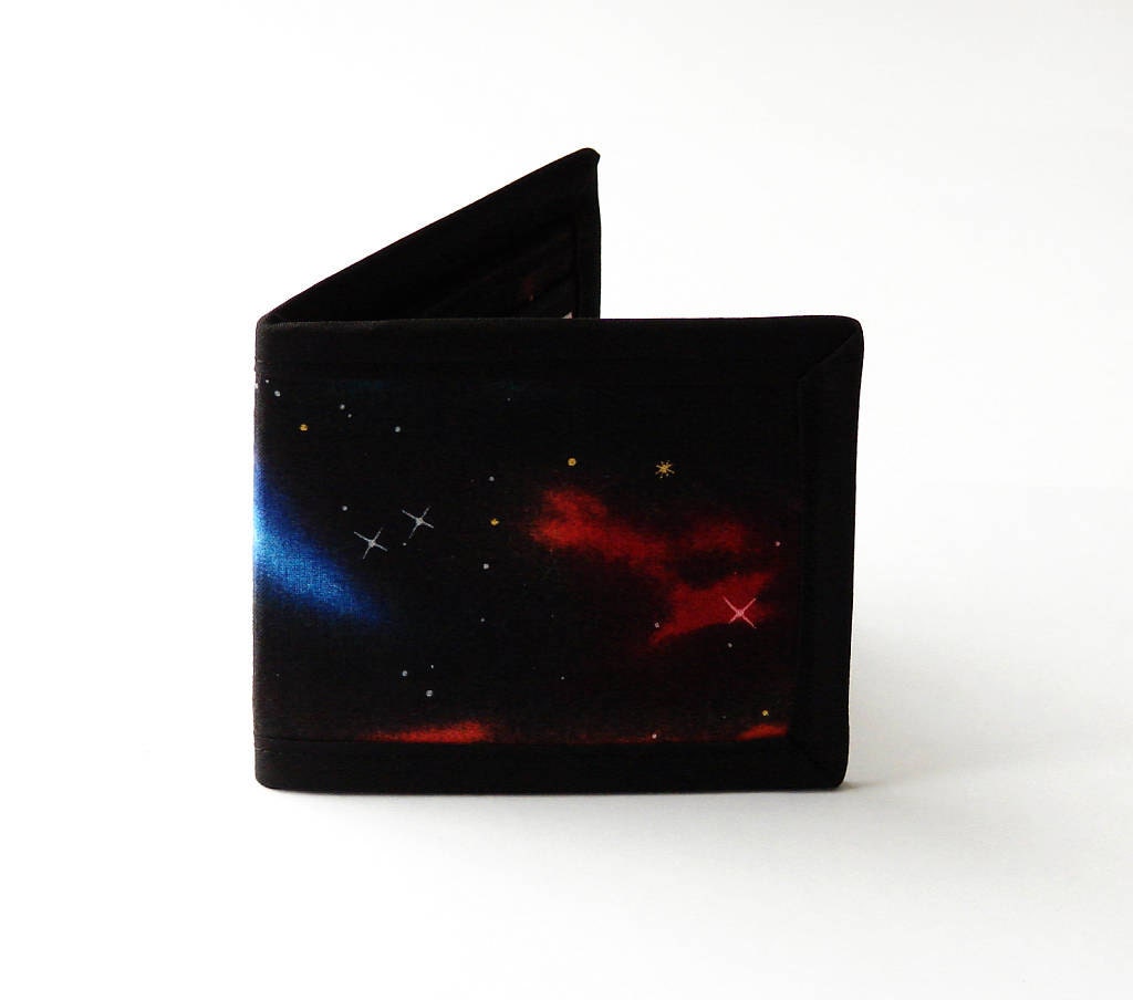 Outer Space Billfold - Vegan Friendly Wallet