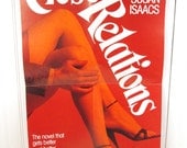 Vintage Book Advertising Poster - Close Relations by Susan Isaacs - Romance Novel