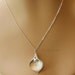 Calla Lily Necklace in Sterling Silver