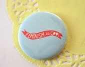 Feminism is Cool Pocket Mirror