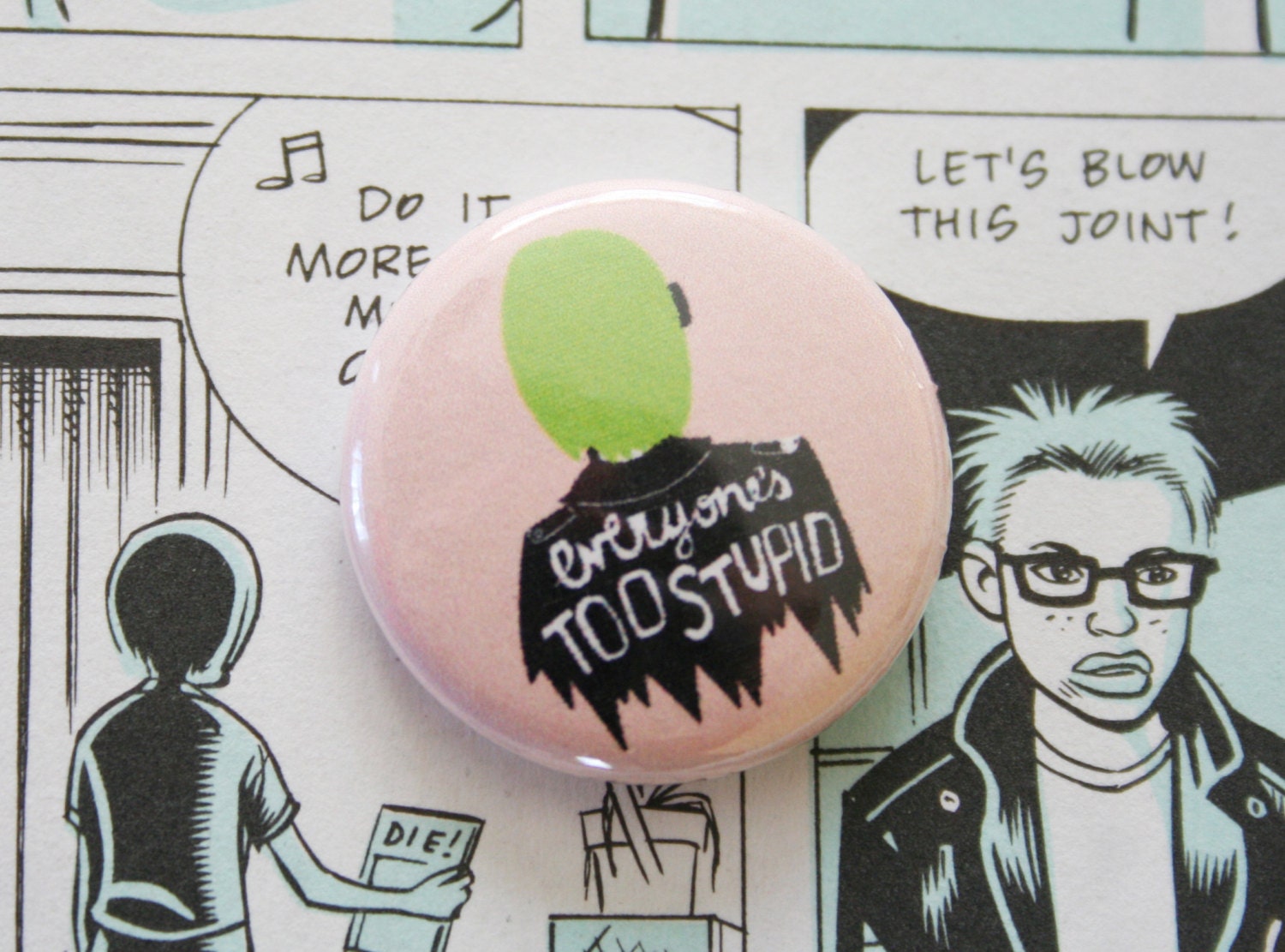 Ghost World Button