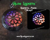 Gunmetal Cosmic Twilight Glow Locket