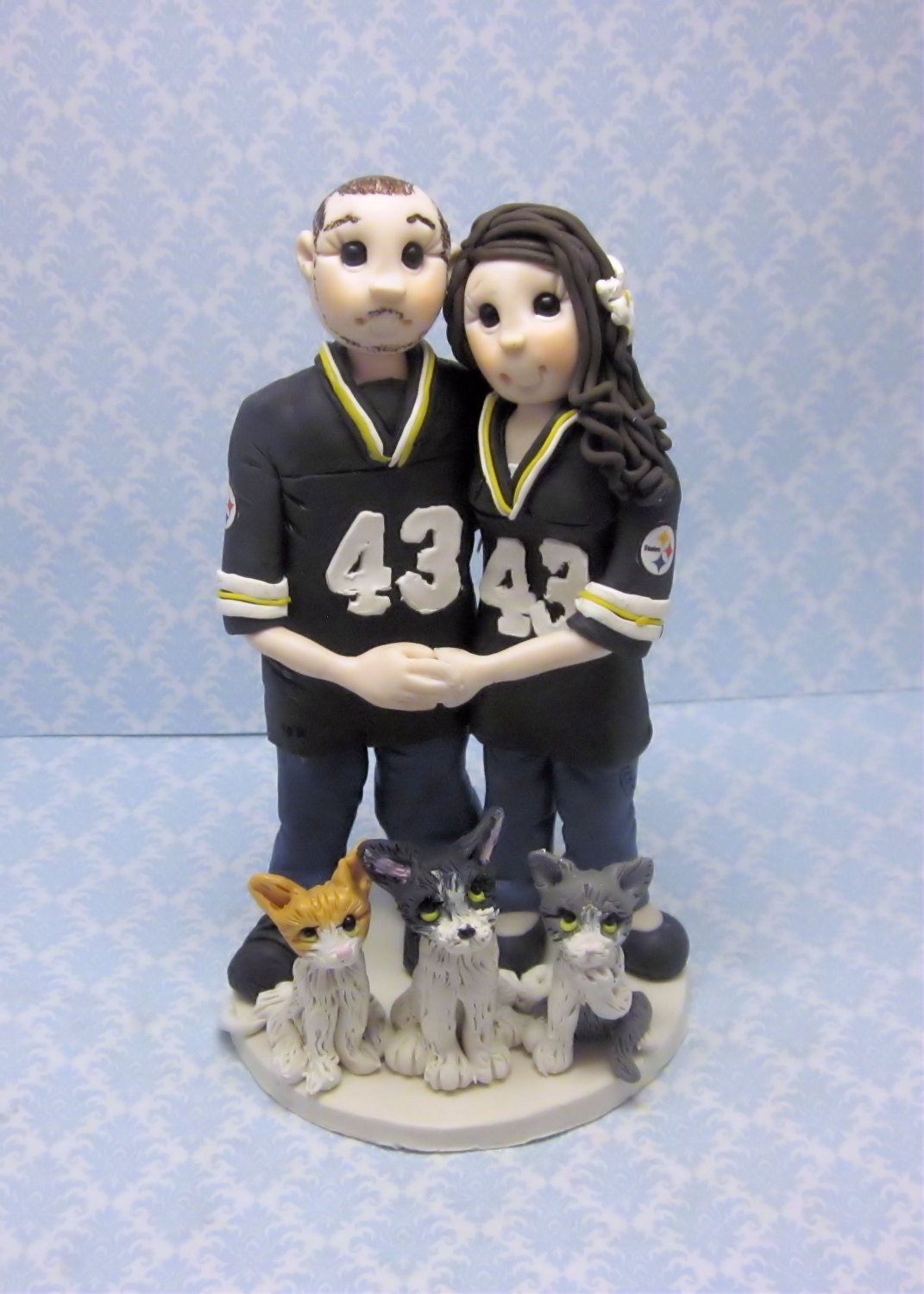 Reserved Bride and Groom  Wedding Cake topper