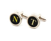 Authentic Vintage Typewriter Cuff Llinks  - All Letters Available with Cufflink Box