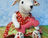 Sofie, Stuffed Dog Soft Toy Natural Materials