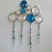 Clouds and Rain Suncatcher ( sun catcher ) -- Weather -- Window Art