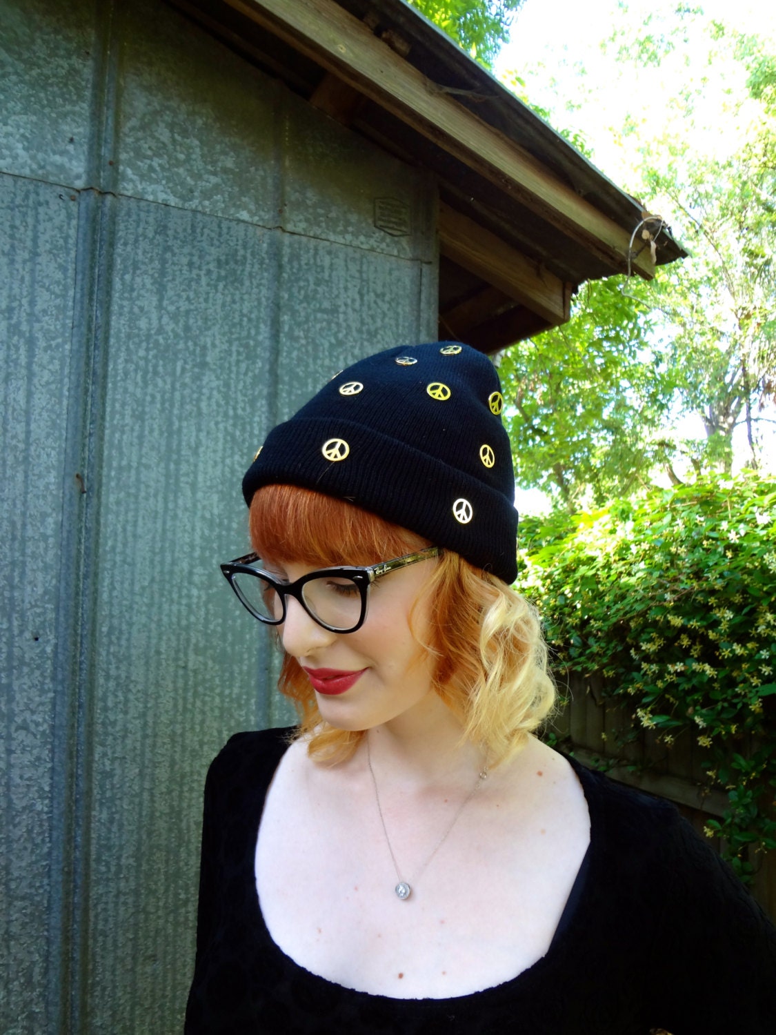 Peace Stud Beanie