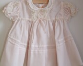 Vintage Soft Pink Party Dress by Castro