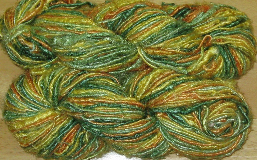 Recycled Banana Yarn, 260 yds Fair Trade Handspun, 400 grams, 14 oz, SLIGHTLY IRREGULAR