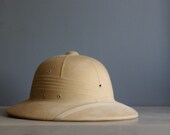 Canvas Safari Hat or Pith Helmet - susantique