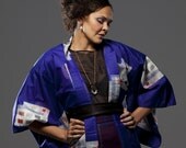 Kimono/Haori, Meisen Silk, 1940s