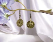 Om Earrings Tolerance and Patience Mantra