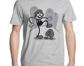 Videogame T-Shirt, Vintage Mario Mens TShirt, Nintendo, Mario Bros, Geekery, American Apparel, S M L XL XXL