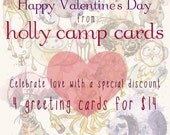 Pick your own 4 pack of greeting cards for a discount // Bulk Discount Sale Boxed Greeting Cards