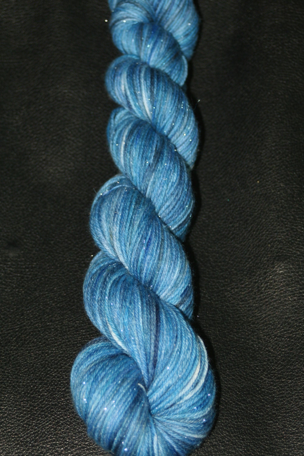 Vincent's Sky -- Sparkle Sock Yarn/ 231 yds