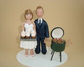 Bride & Groom Customized Wedding Cake Topper