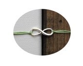 summer friendship bracelet best friends wish bracelet silver infinity jewelry letterhappy etsy green chartreuse forever wishlet