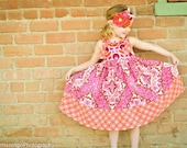 KNOT dress/ KARA knot dress/ 12 mo - 5t