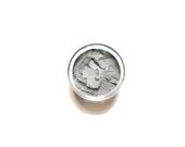 Stone - Vegan Mineral Eyeshadow - pale sheer high shimmer grey silver  - Handcrafted Makeup