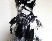 Monochrome dress