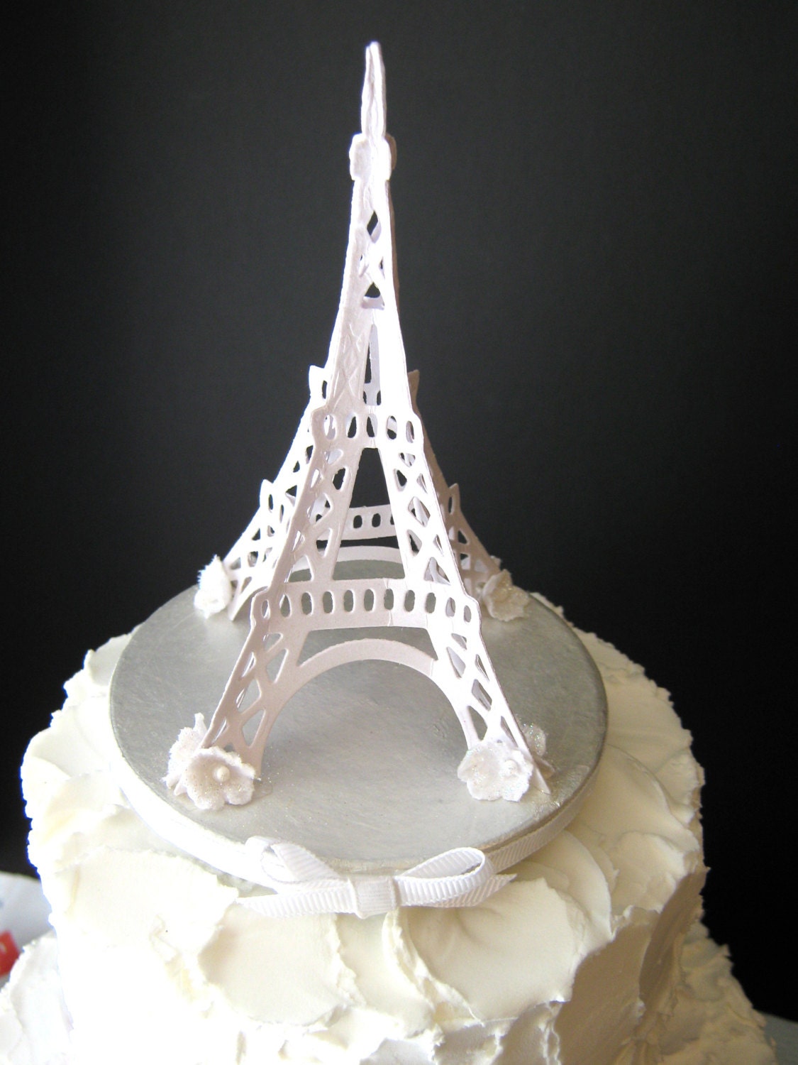 Eiffel Tower Wedding Cake Topper
