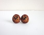 Teenie Tiny Wookie Earrings