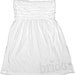 Medium White Rhinestone Bride Bathing Suit Cover-Up